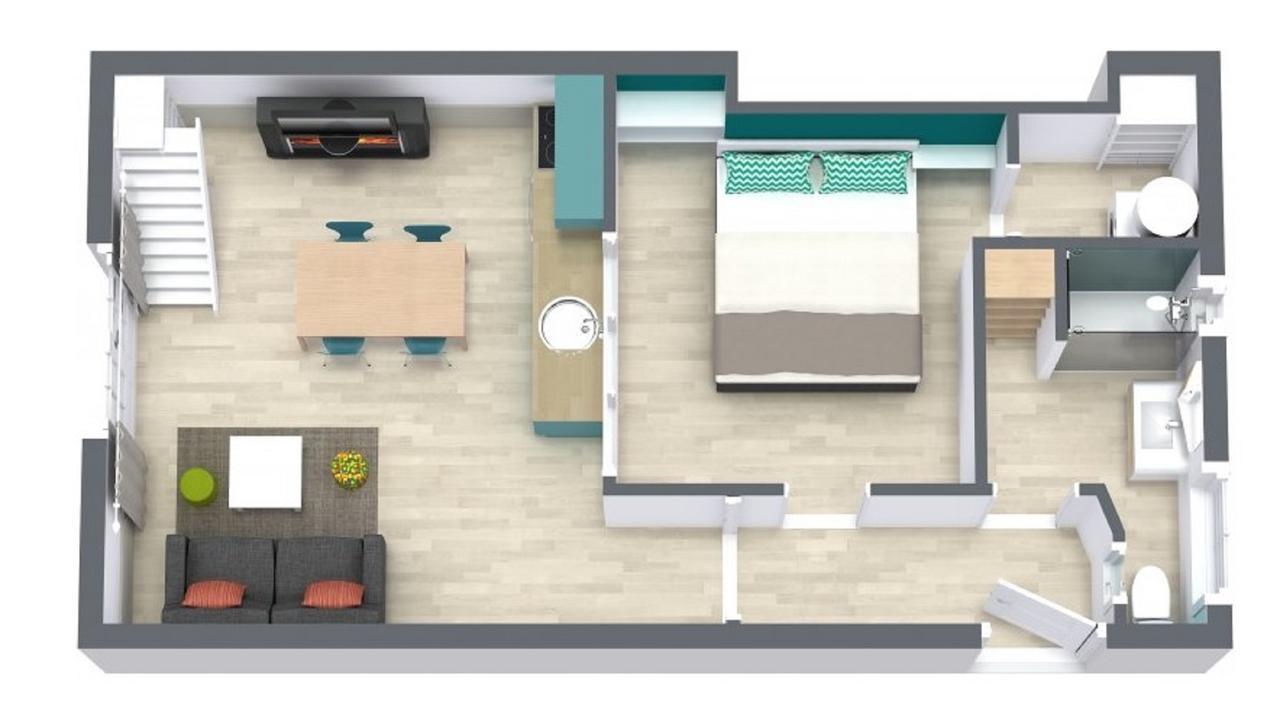 Duplex Bali Hyper Centre Apartment Nantes Luaran gambar